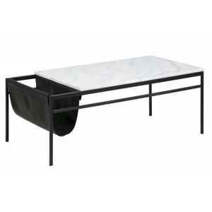Hector Konferenční stolek Atalaya bílý mramor/černá