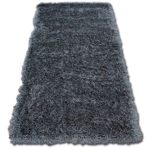 3kraft Kusový koberec SHAGGY MACHO LEON šedý