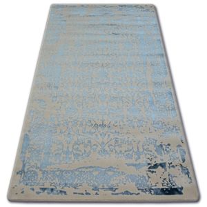 3kraft Kusový koberec MANYAS Vadia krémovo-modrý