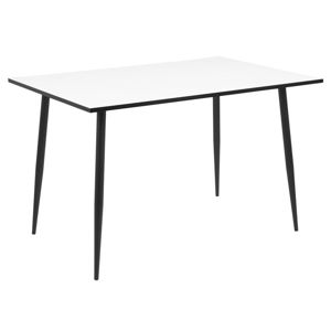 Actona Jídelní stůl 120X80 cm Sonia bílý/černý