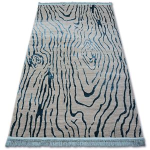 3kraft Kusový koberec MANYAS Noria šedo-modrý