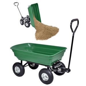 TZB Zahradní vozík Lopy zelený