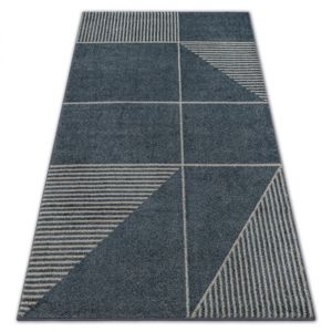 3kraft Kusový koberec SOFT MODERN šedý