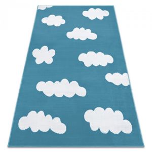 3kraft Kusový koberec BCF Clouds modrý