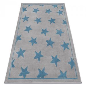 3kraft Kusový koberec BCF Stars šedo-modrý