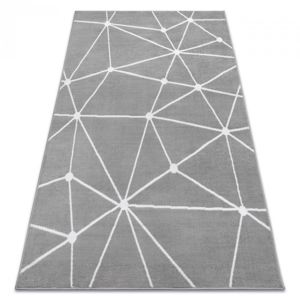 3kraft Kusový koberec BCF Galaxy šedý