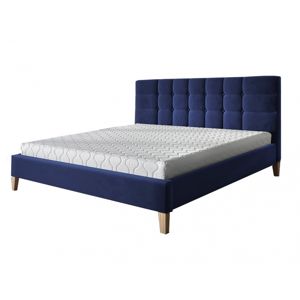 Hector Čalouněná postel Ravio 160x200 dvoulůžko - modré 