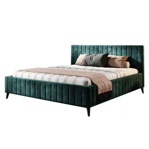 Hector Čalouněná postel Maggie 160x200 dvoulůžko - zelené 