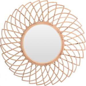 Mondex Proutěné zrcadlo Boho SUN 90 cm