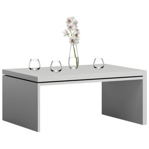 Shoptop Konferenční stolek LUX bílý