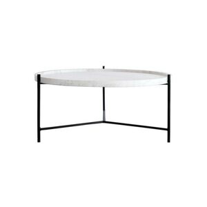 Hector Konferenční stolek Serena 60 cm mramor bílý matný