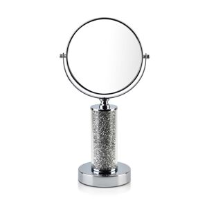 Mondex Stojací zrcadlo Chantal stříbrné