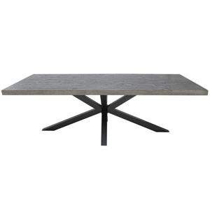 Hector Dřevěný stůl Galaxie 200x100 cm šedý