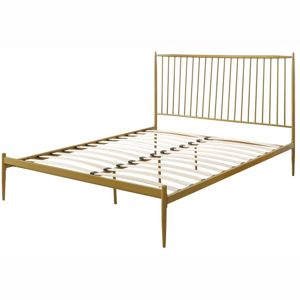 Hector Kovová postel Bellaria 160x200 zlatá