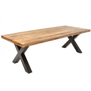 Hector Dřevěný jídelní stůl Craft 240 x 100 cm hnědý