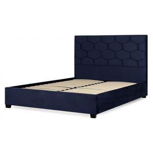Hector Čalouněná postel Honey 140x200 modrá