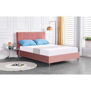 Hector Čalouněná postel Zoe 140x200 růžová