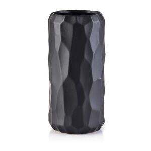 Mondex Keramická váza BABETTE 26 cm černá