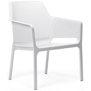 Zahradní židle Nardi Net Relax bílá