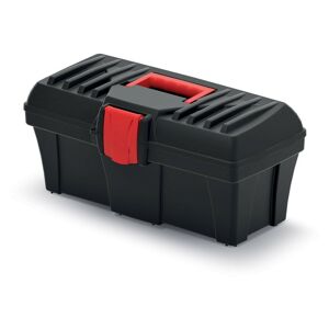 Prosperplast Plastový kufr na nářadí Calin 400x200x186 černo-červený