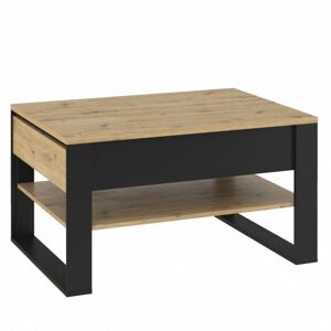 Hector Konferenční stolek Quant dub artisan/černý