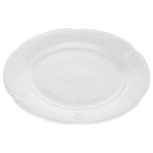 DekorStyle Keramický talíř s plastickým vzorem- 27 cm