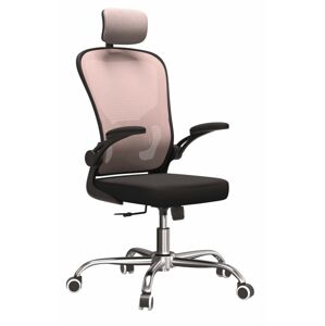 TP Living Kancelářská otočná židle Dory růžová