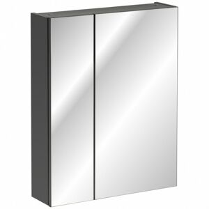 Comad Koupelnová skříňka se zrcadlem Monako 840 2D šedá
