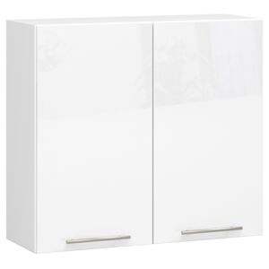 Ak furniture Závěsná kuchyňská skříňka Olivie W 80 cm bílá