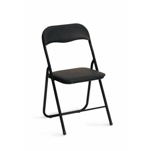 HALMAR Skládací židle K5 černá