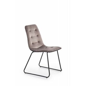 HALMAR Designová židle Rany šedá/černá