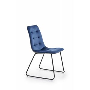 HALMAR Designová židle Rany modrá/šedá