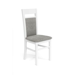 HALMAR Jídelní židle Genrad bílá/šedá