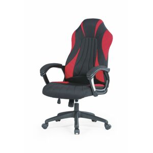 Halmar Kancelářská židle Hefe černá/červená