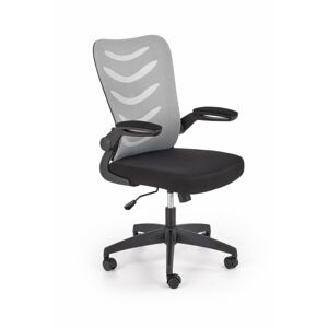 HALMAR Kancelářská židle Rono černá/šedá