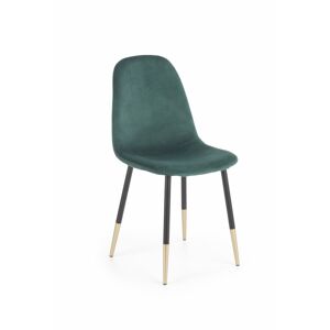 HALMAR Designová židle Suzzie tmavě zelená