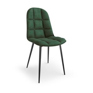 HALMAR Designová židle Brenna tmavě zelená