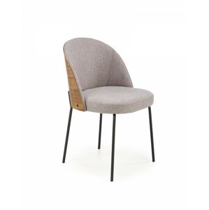 HALMAR Designová židle Jasen šedá