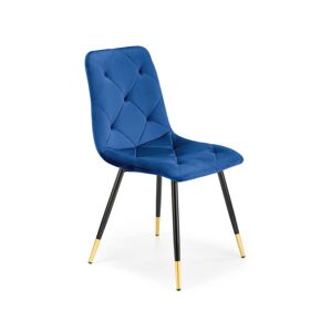 HALMAR Židle MUSTARD K438 modrá