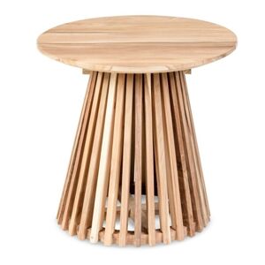 Hector Konferenční stolek Burgo 50 cm kulatý teakové dřevo natural