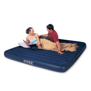 Velká nafukovací postel Intex modrá