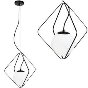 TooLight Závěsná lampa LA BELLE IV černá/bílá