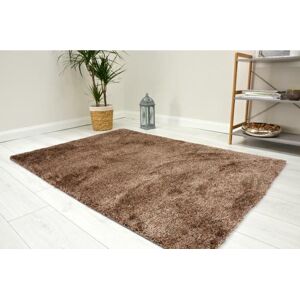 Kontrast Kusový koberec s krátkým vlasem VELVET 80 x 150 cm světle hnědý