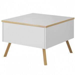 Hector Konferenční stolek Butte 68 cm bílý