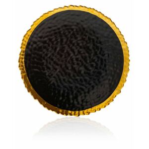 DekorStyle Keramický talíř Kati 25 cm černý