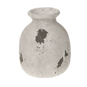 DekorStyle Váza Antik 16 cm šedá