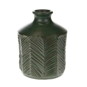 DekorStyle Keramická váza Alex 20 cm zelená