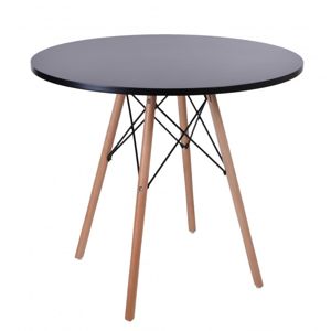 TZB Konferenční stolek Paris 80cm - černý 