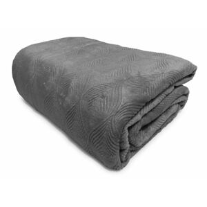 Kontrast Hřejivá deka CALMA 150 x 200 cm tmavě šedá