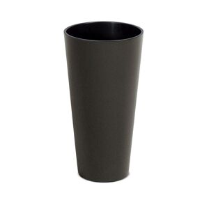 Prosperplast Květináč Tubus Slim kávový, varianta 25 cm